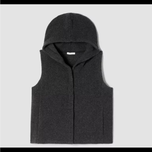 Eileen Fisher  Vest Hooded  XXs - Picture 3 of 8